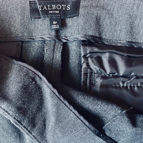 Talbots Petites Tailored Slacks , Women Tailored Trousers , Casual Career Pants - Picture 5 of 12